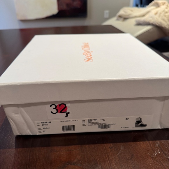 Chloe Martinica Shearling Wedge Boot - Picture 6 of 6